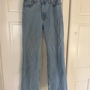 Abercrombie & Fitch Light Blue High Rise Jeans